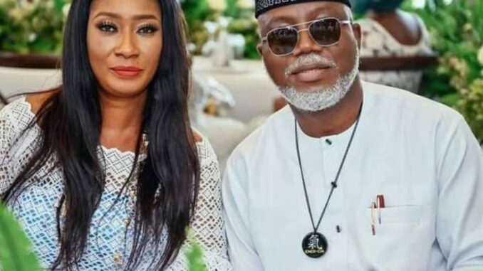 Lucky Aiyedatiwa and wife