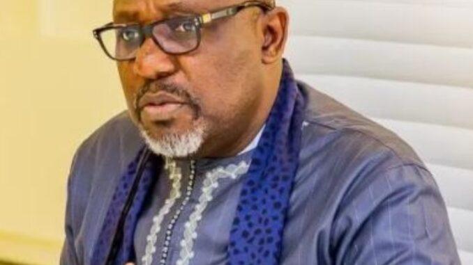 Former Imo State Governor, Senator Rochas Okorocha Former Imo State Governor, Senator Rochas Okorocha