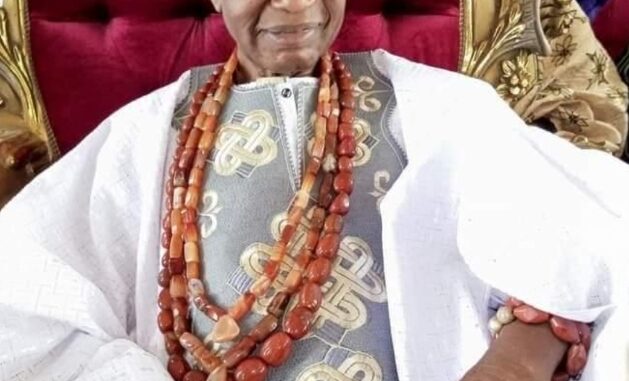 Onigede of Igede-Ekiti, His Royal Majesty, Oba James Adelusi Aladesuru II (JP)